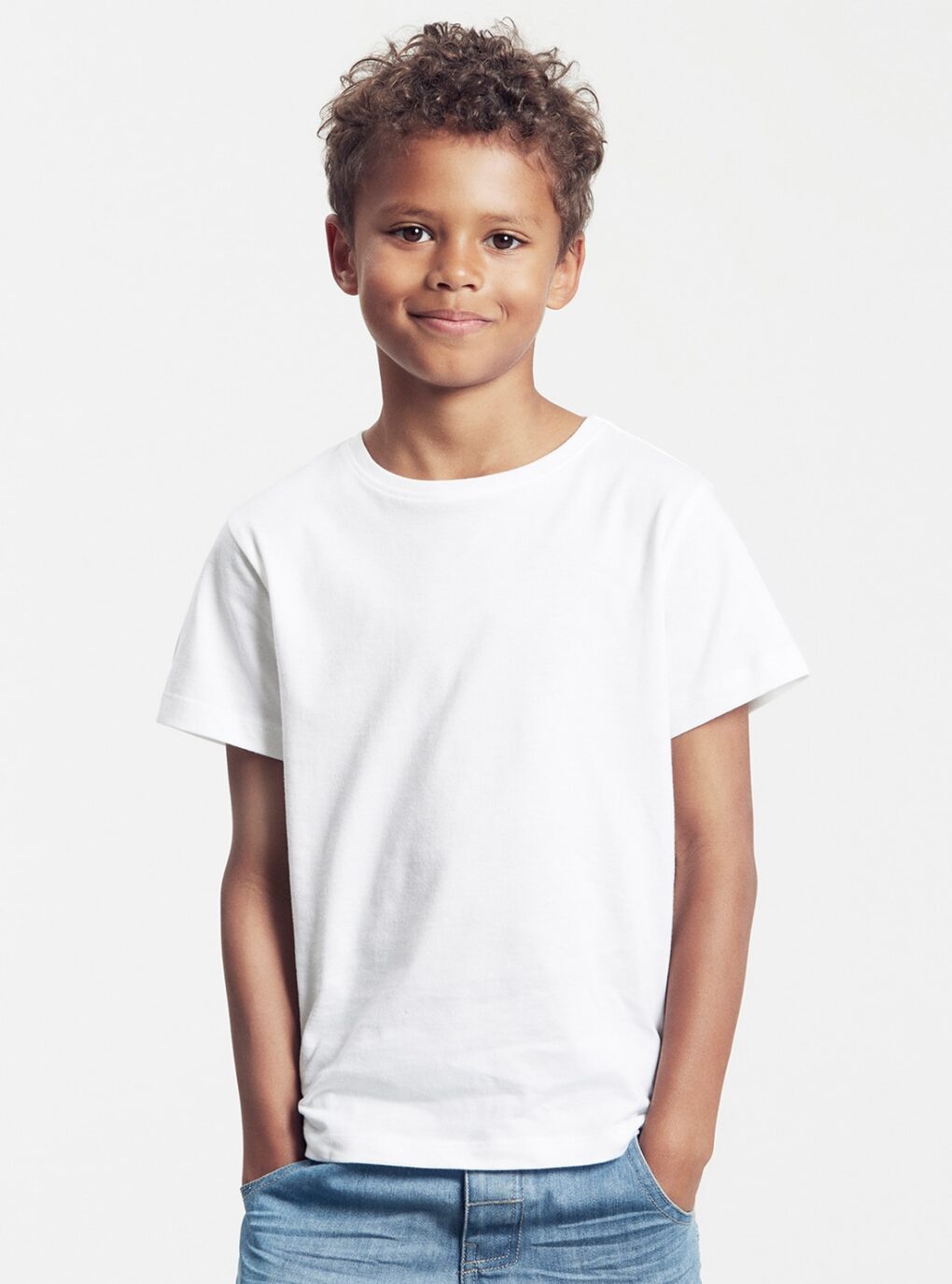 Kinder T-Shirt unbedruckt - Peaces Biomode