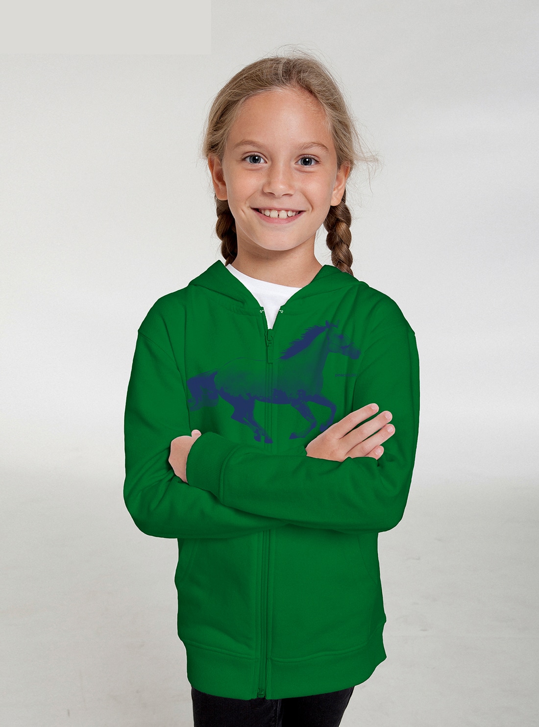 Kinder Zip-Hoodie Horsepower – Bild 6