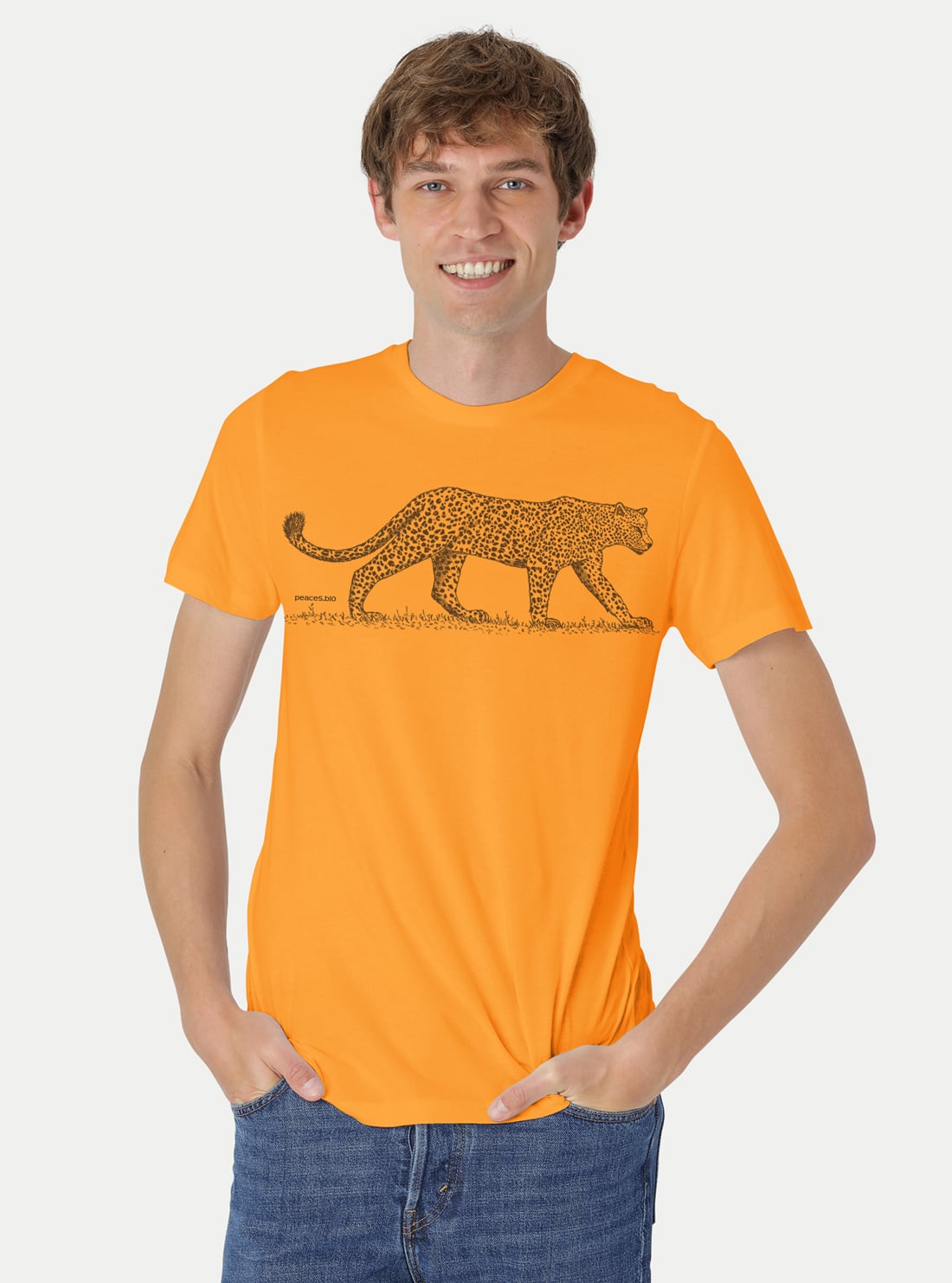 Fit T-Shirt Leopard Herren – Bild 15