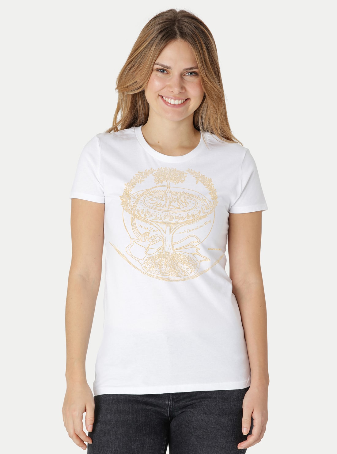 Fit T-Shirt Weltenesche Damen – Bild 15