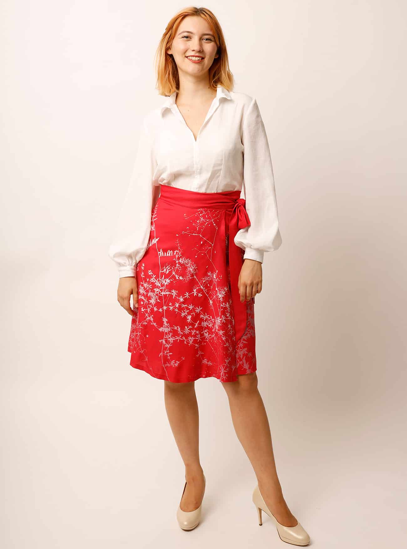 Wickelrock Rankenzauber in Himbeere