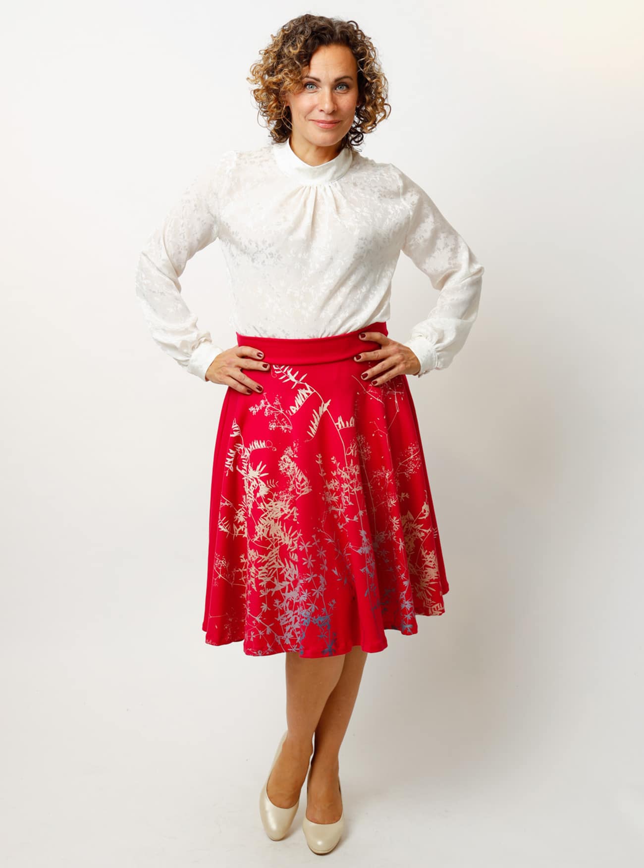 Tellerrock Rankenzauber in Pink