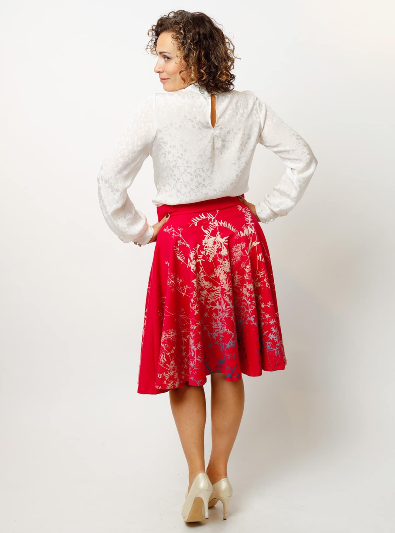 Tellerrock Rankenzauber in Pink – Bild 12