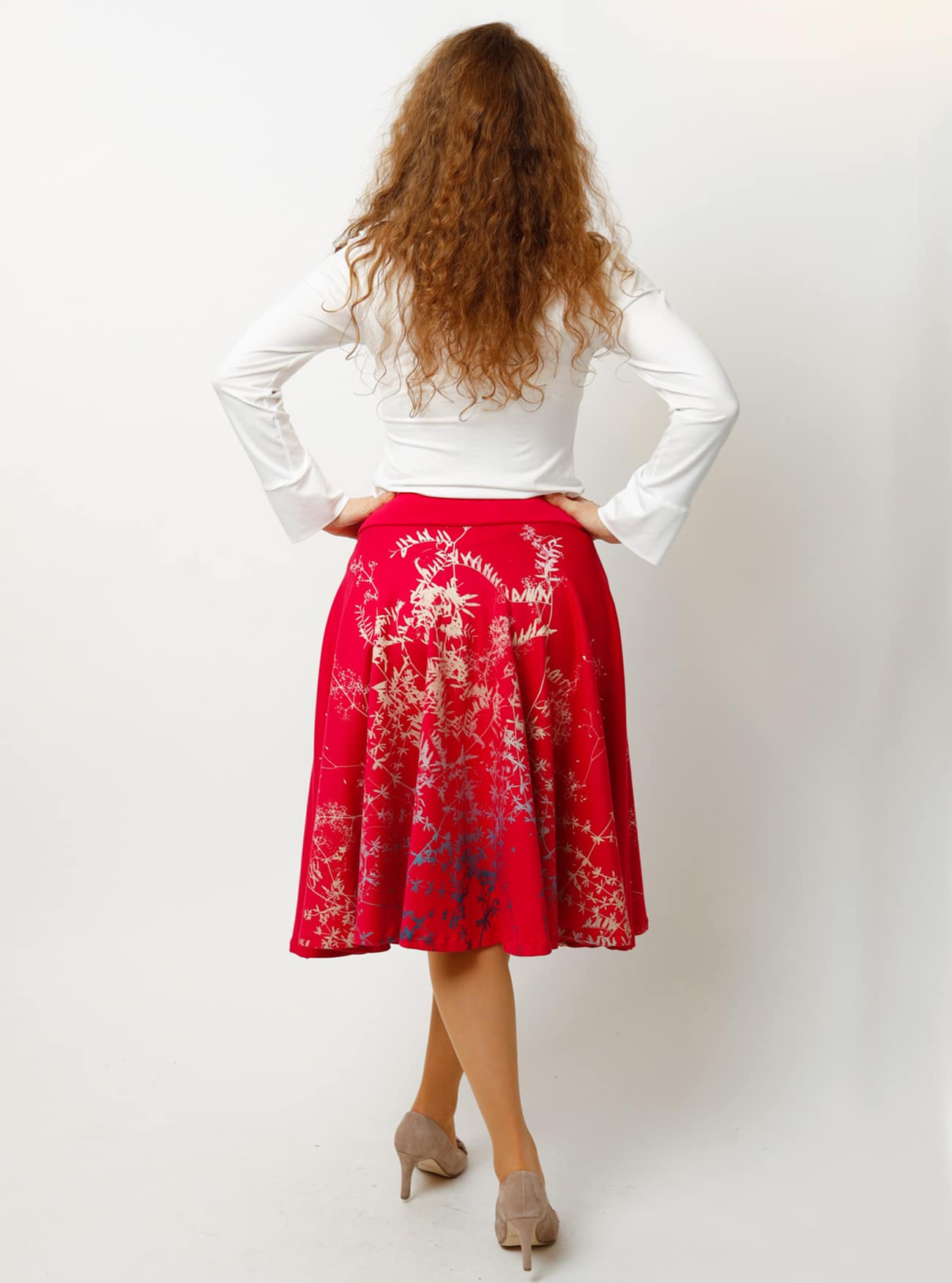 Tellerrock Rankenzauber in Pink – Bild 6