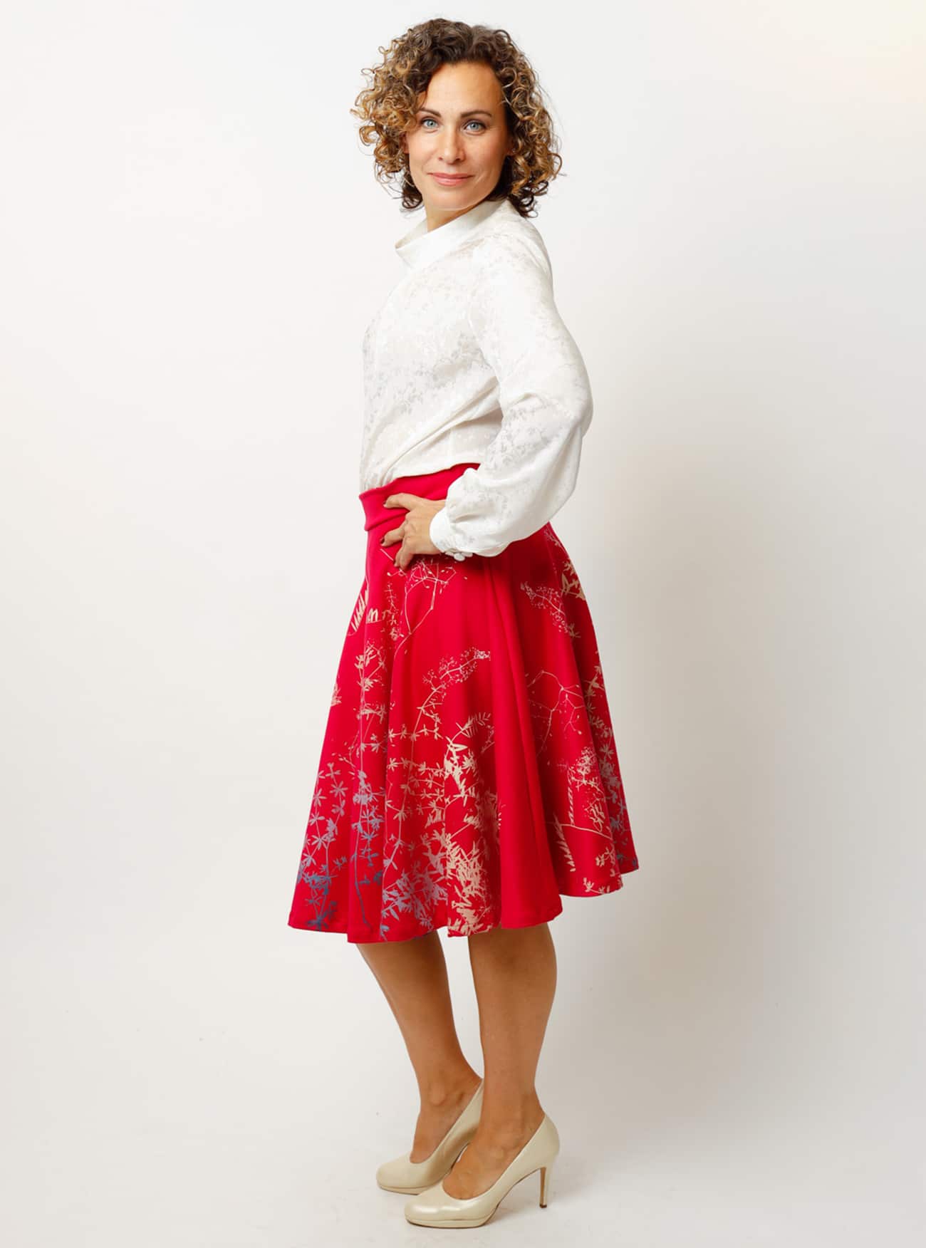 Tellerrock Rankenzauber in Pink – Bild 13