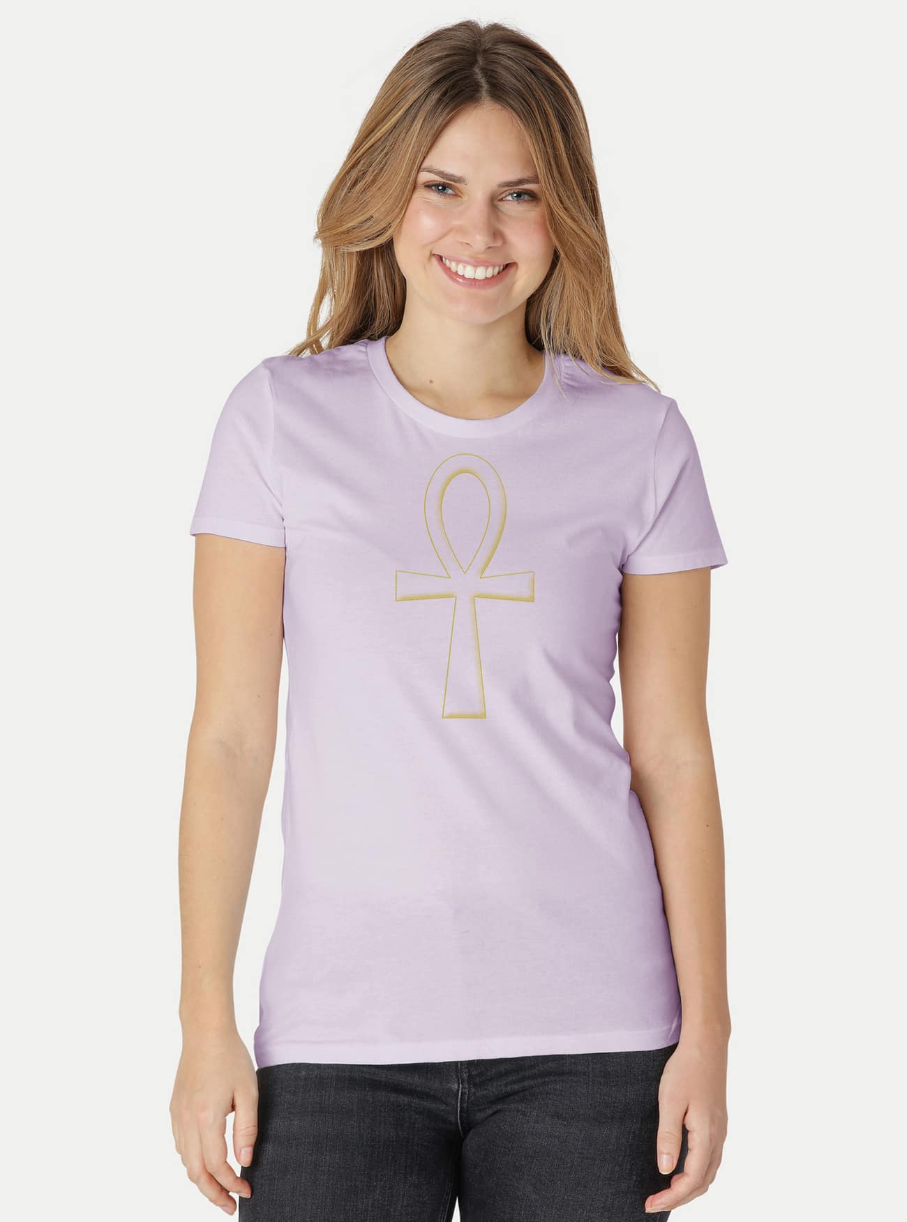 Damen Fit T-Shirt Ankh – Bild 22