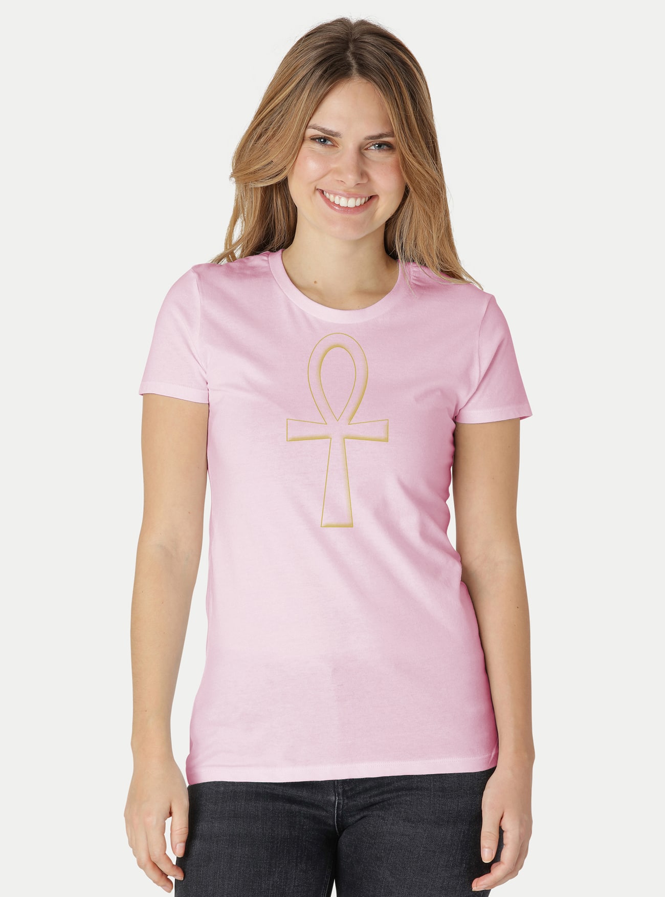 Damen Fit T-Shirt Ankh – Bild 12