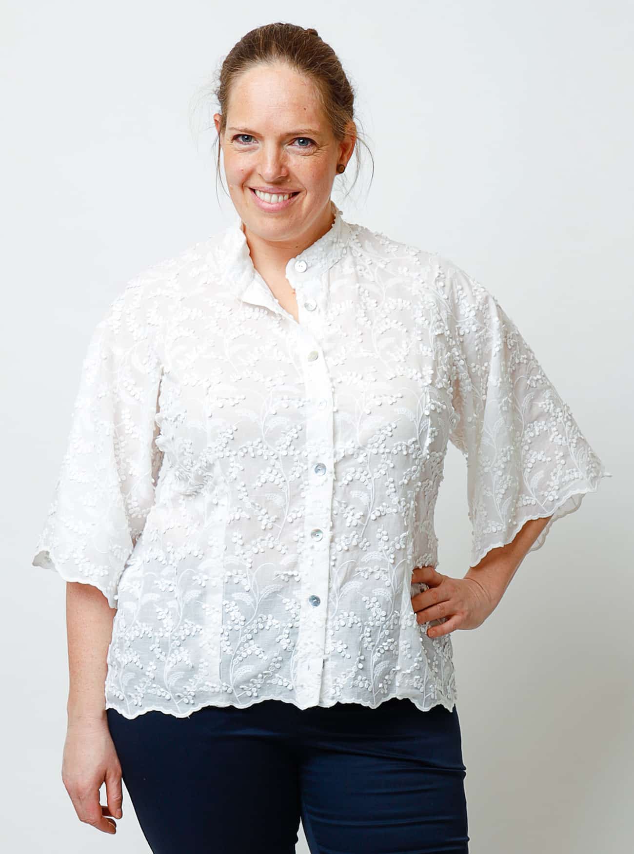 Bio-Spitzenbluse von Peaces Biomode
