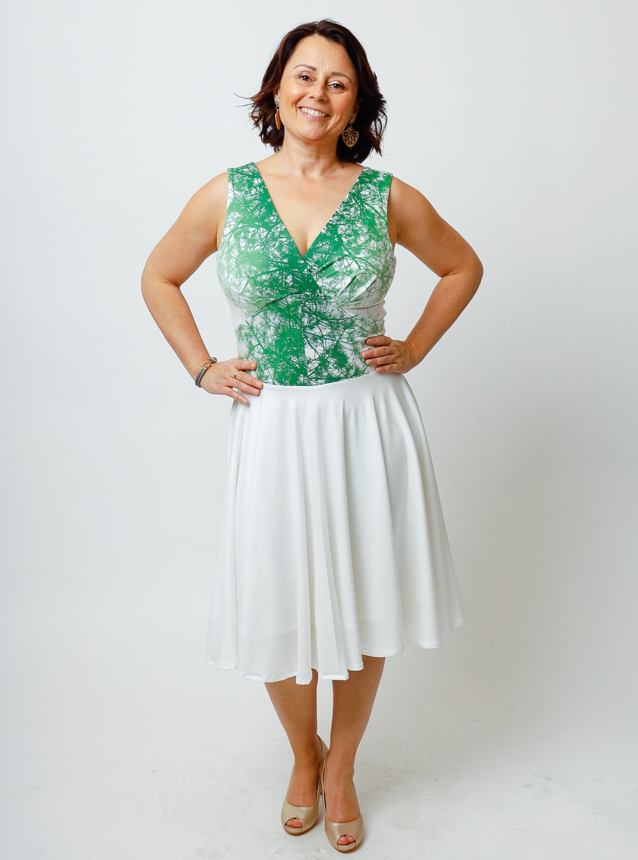 Tanzkleid Föhrenzauber in Weiß