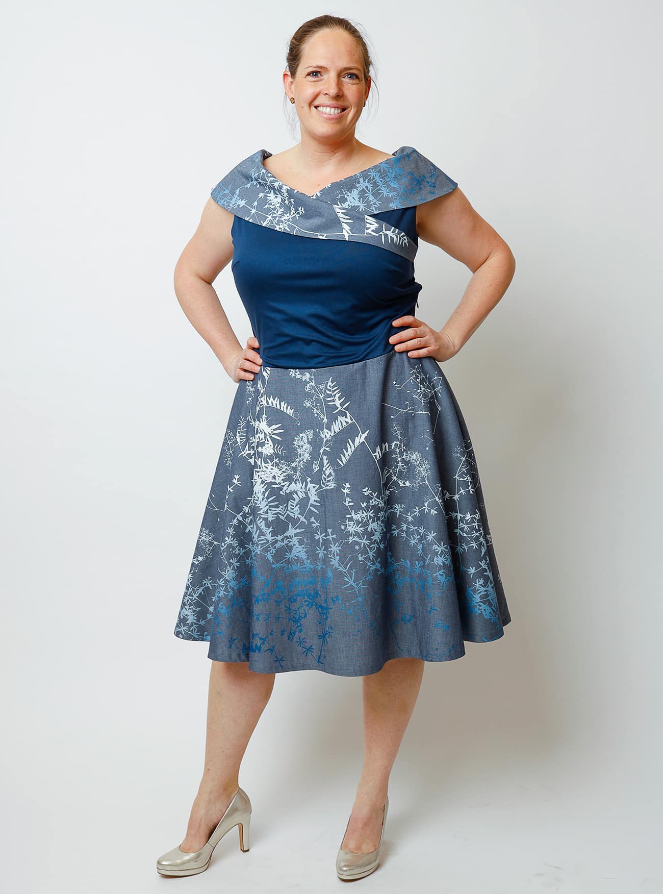 Jeans-Tanzkleid Rankenzauber – Bild 5