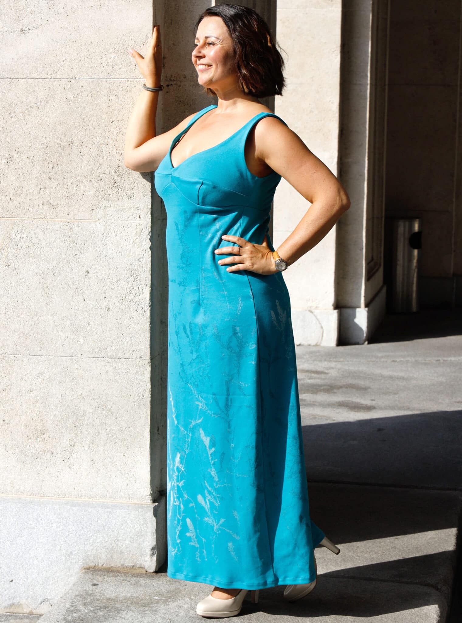 Bustierkleid "Teichgewächse"