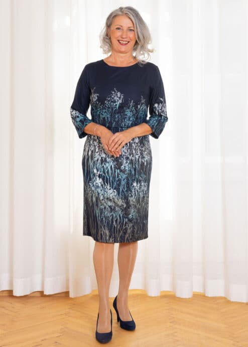 Peaces Bio-Festkleid aus feiner Holzfaser