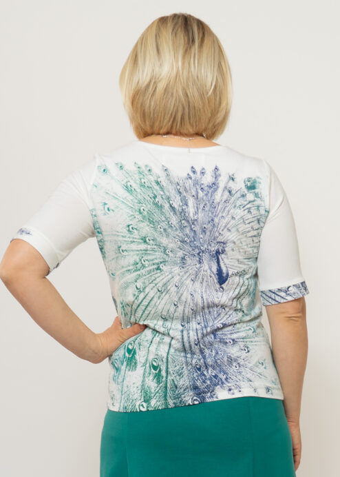 Alternative view of Pfauenzauber Shirt