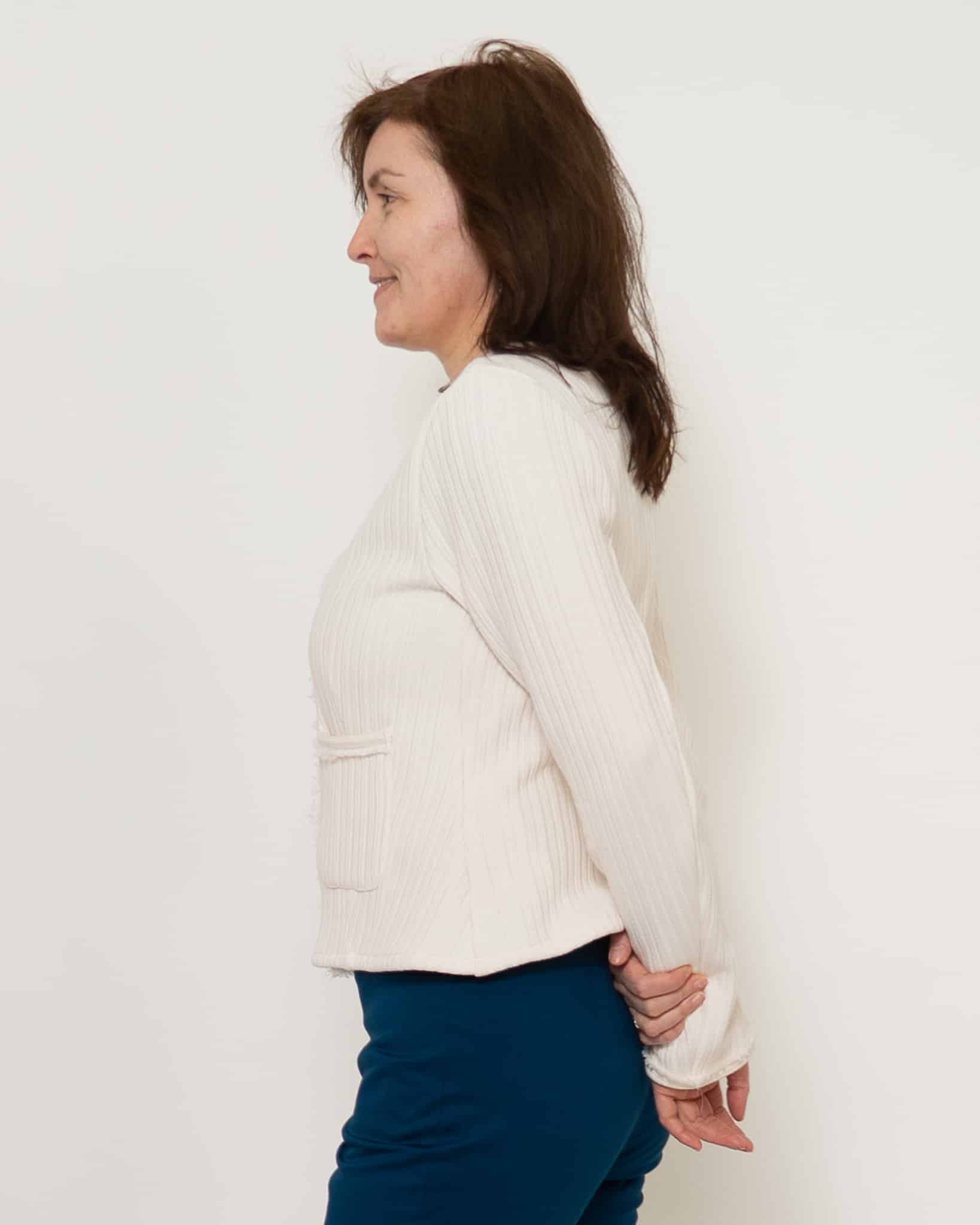 Chanell Jackerl aus Biobaumwolle von Peaces.bio