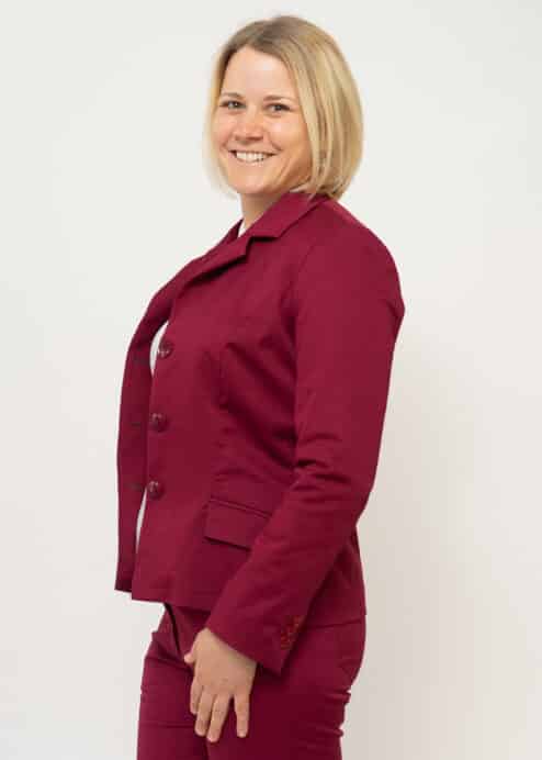 Bio Blazer mit Revertkragen
