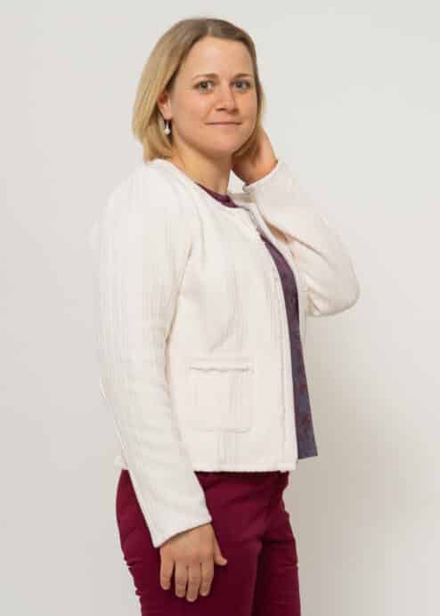 Chanell Jackerl aus Biobaumwolle von Peaces.bio