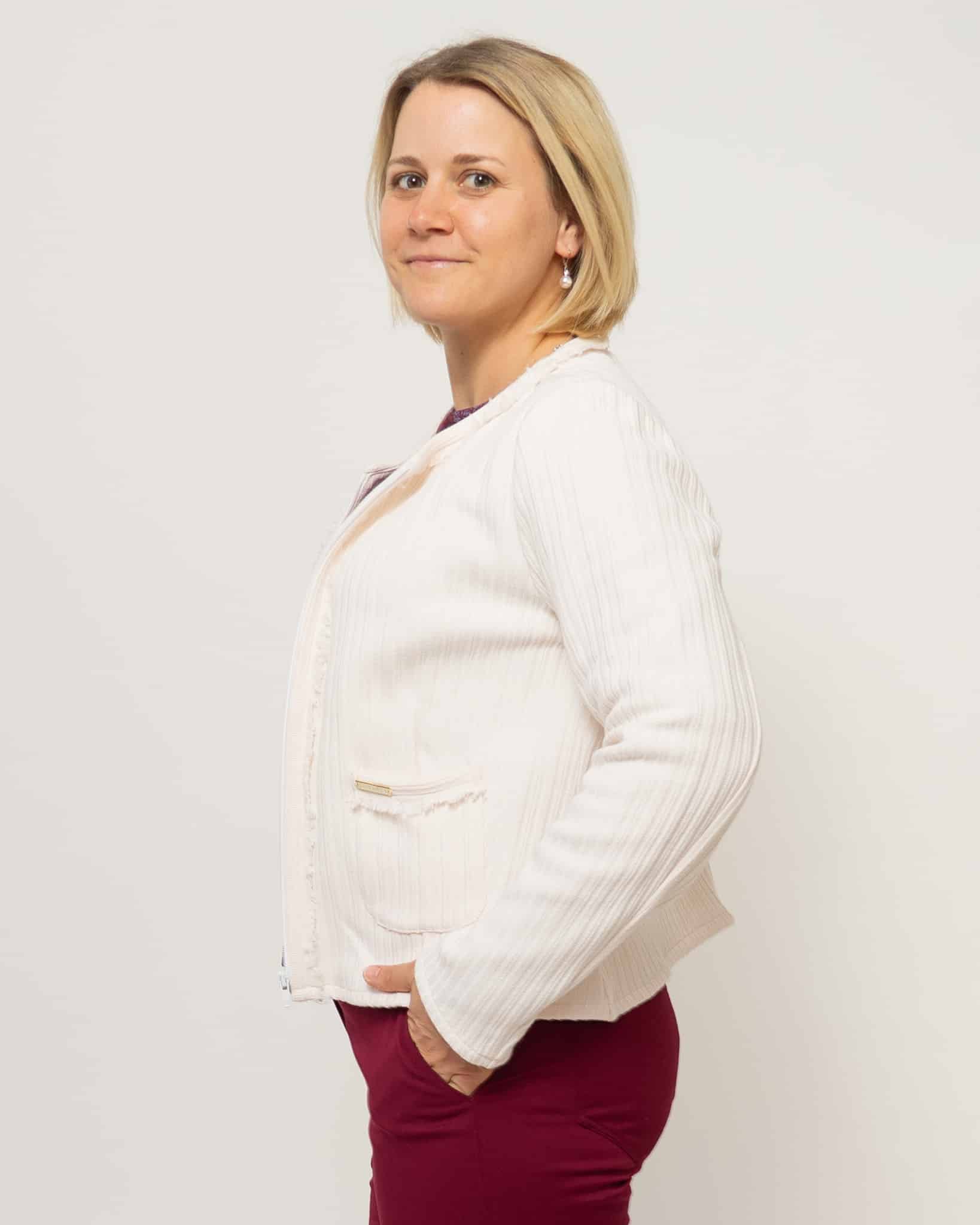 Chanell Jackerl aus Biobaumwolle von Peaces.bio