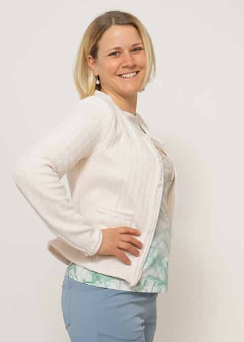 Peaces Channell Jackerl in Apricot – Bild 5